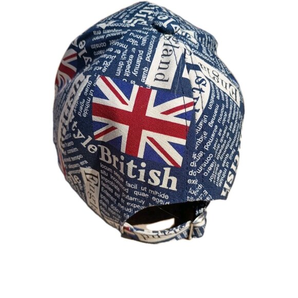 Baseball Cap British Flag Adjustable Good Condition Unisex Hat - Picture 3 of 5